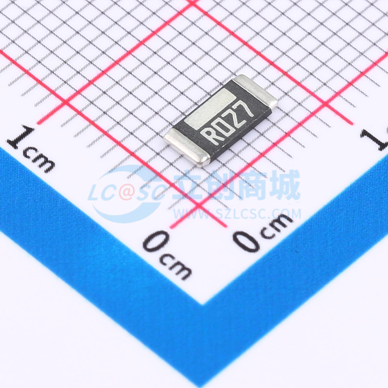 点击查看大图 PA2512FKF7T0R027E实物图