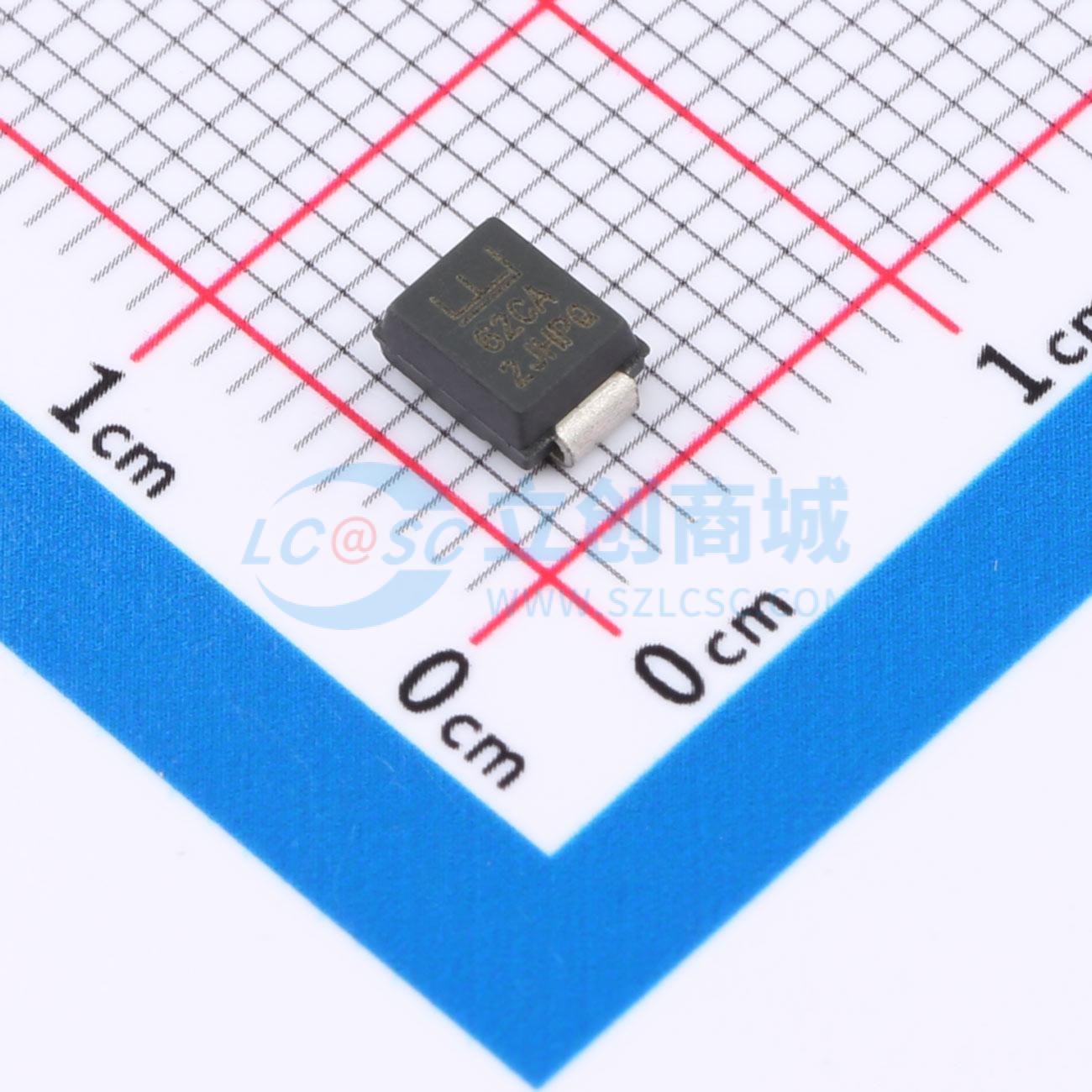 点击查看大图 TPSMB62CA实物图