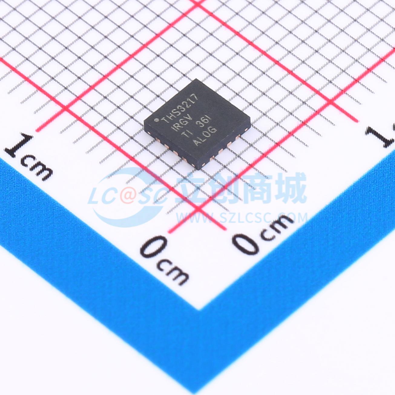 点击查看大图 THS3217IRGVR实物图