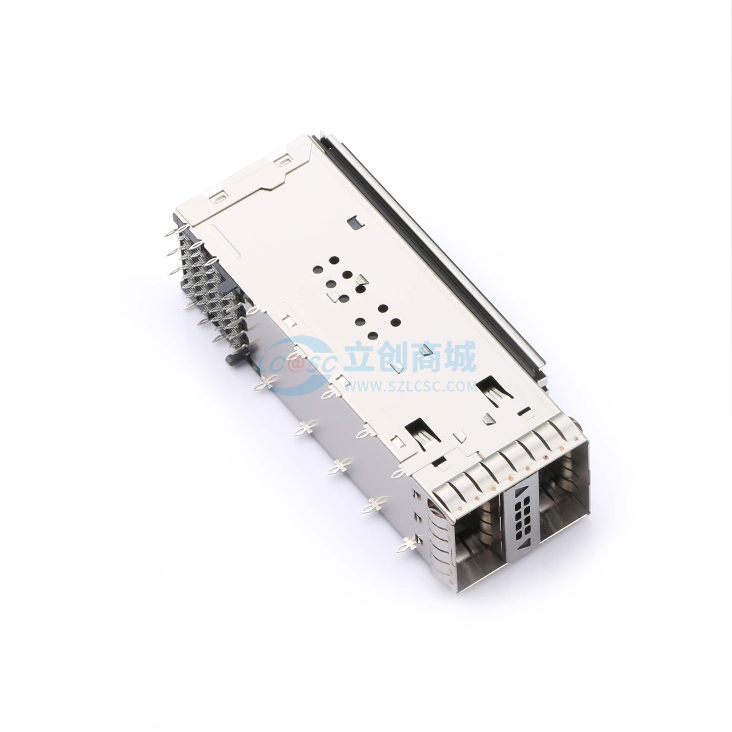 点击查看大图 QSFP28 2227669 2X1Y实物图