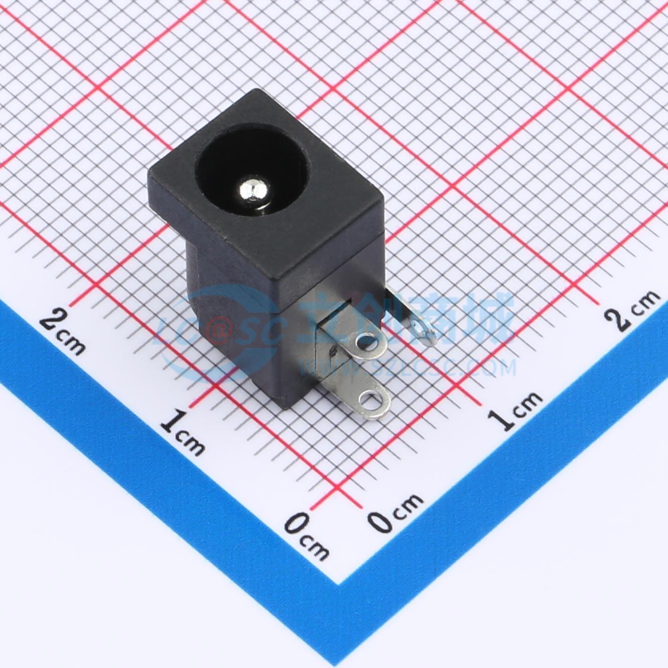 点击查看大图 DC005-2A-2.5-MN实物图