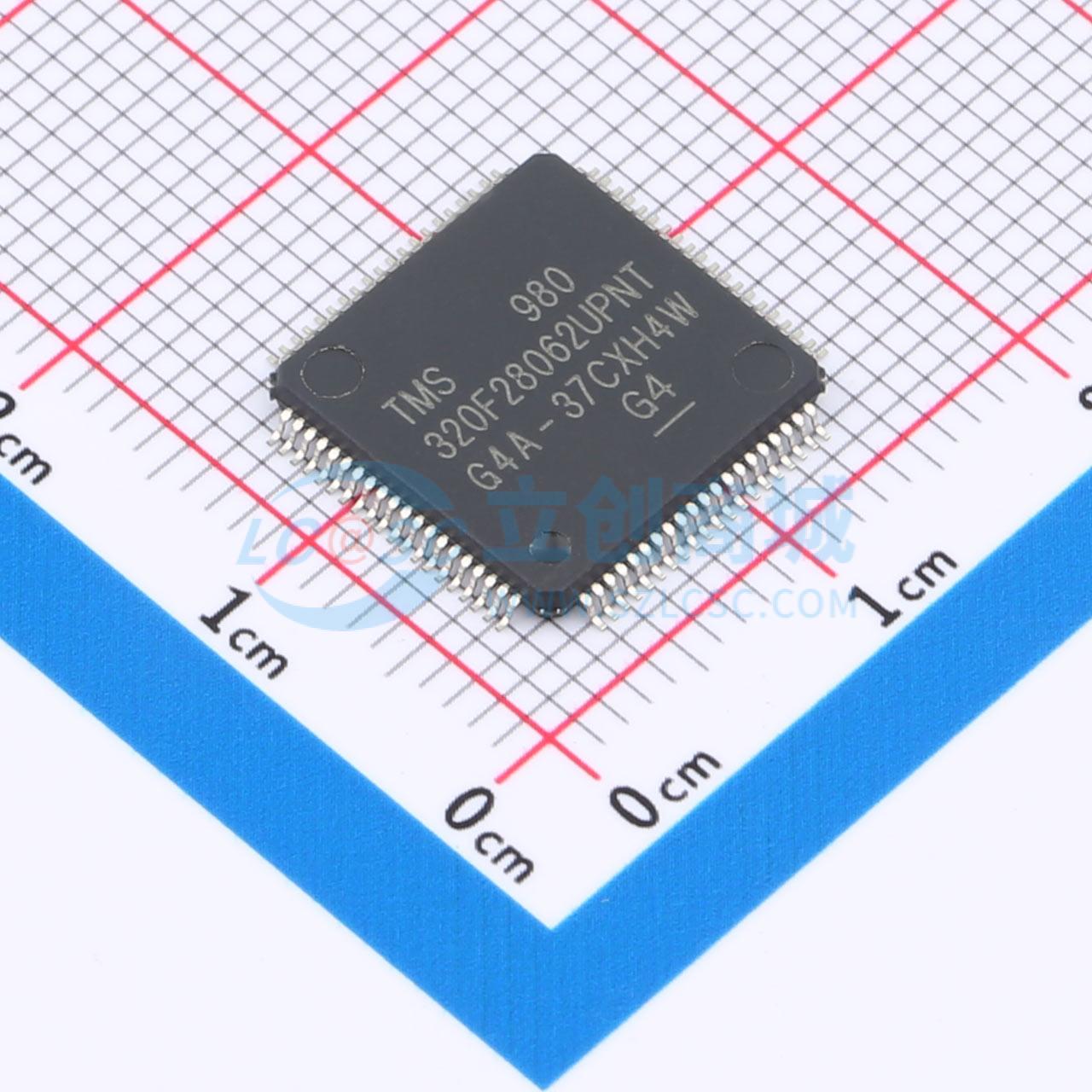 点击查看大图 TMS320F28062UPNT实物图