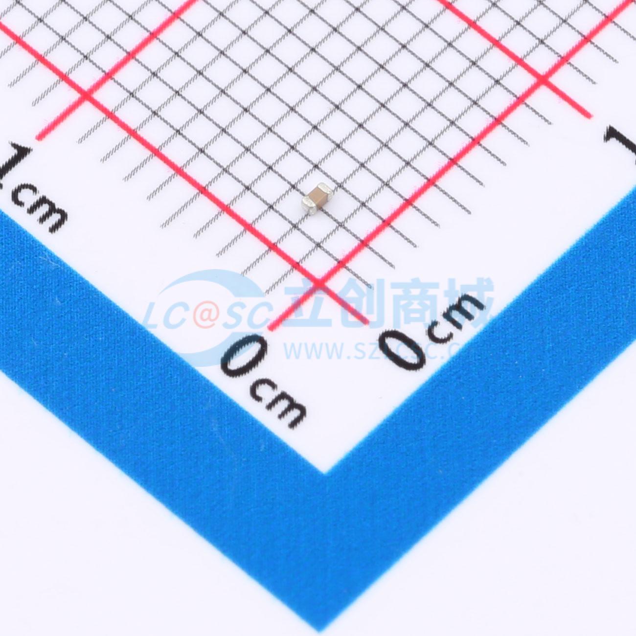 点击查看大图 CC0402JRX7R7BB153实物图