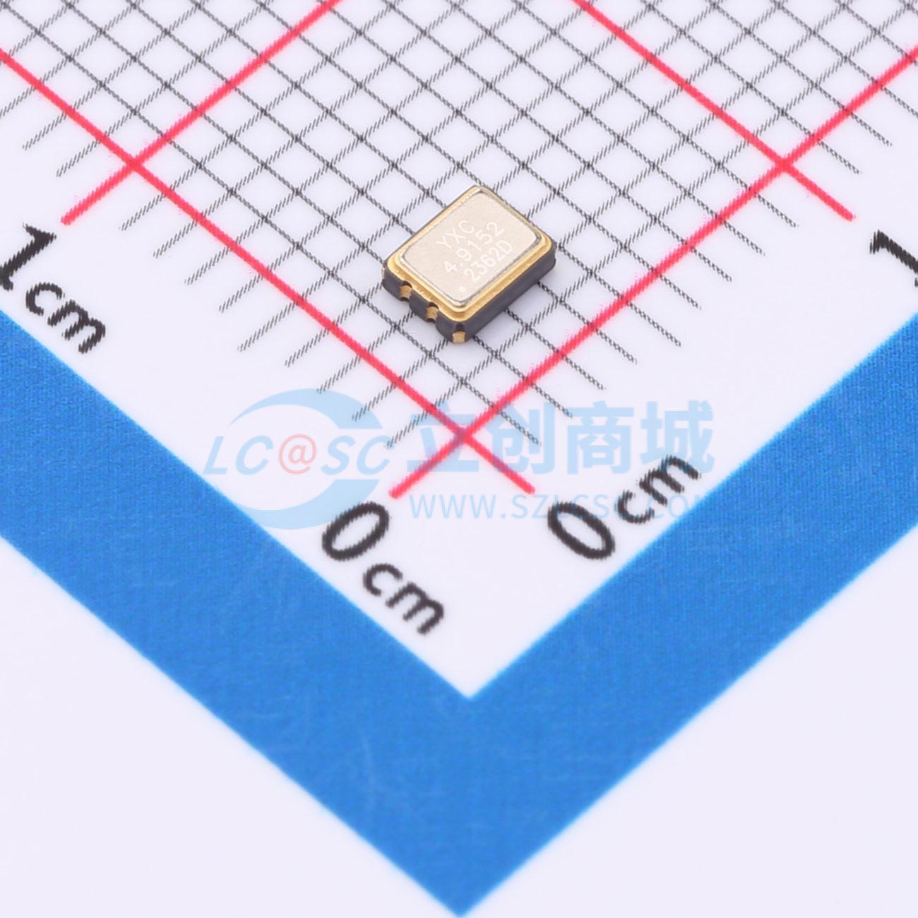 点击查看大图 OT2EL89CJI-111YLC-4.9152M实物图