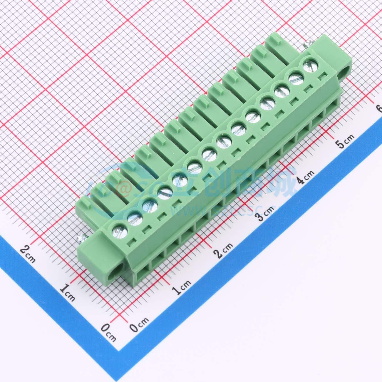 点击查看大图 DB2EKM-3.5-14P-GN-S实物图