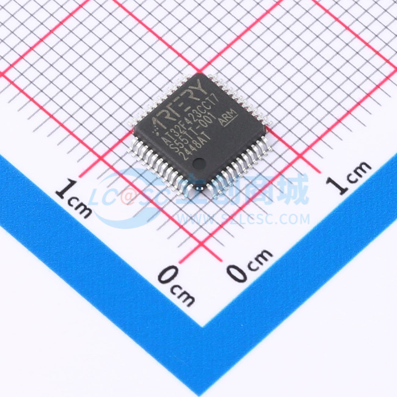 点击查看大图 AT32F423CCT7实物图