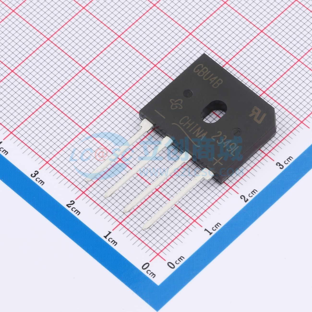 点击查看大图 GBU4B-E3/51实物图