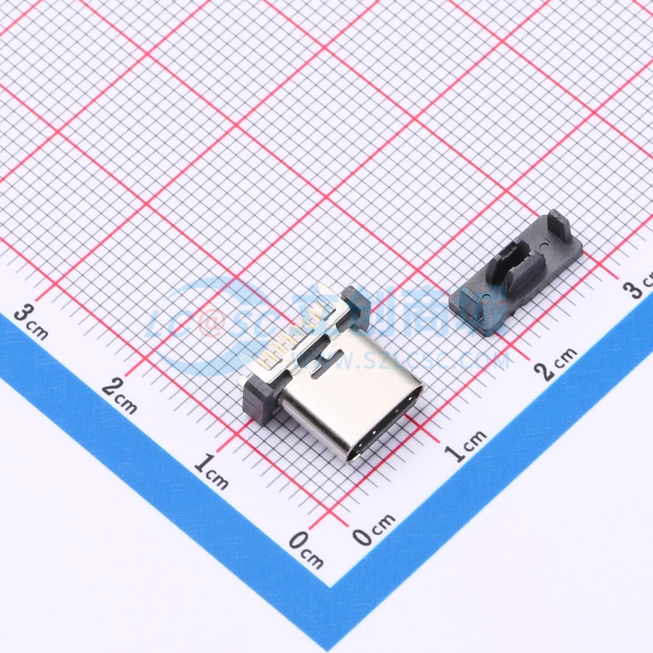 点击查看大图 HX-TYPE-C 16P 180 LC-B H9.3实物图