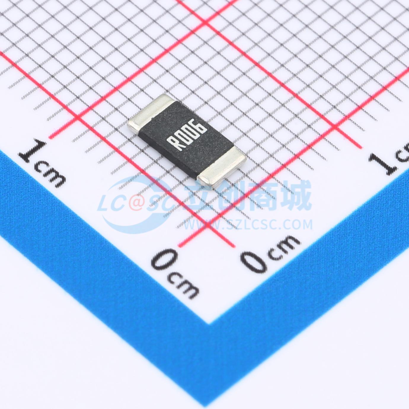 点击查看大图 HoJLR2512-2W-6mR-1%实物图