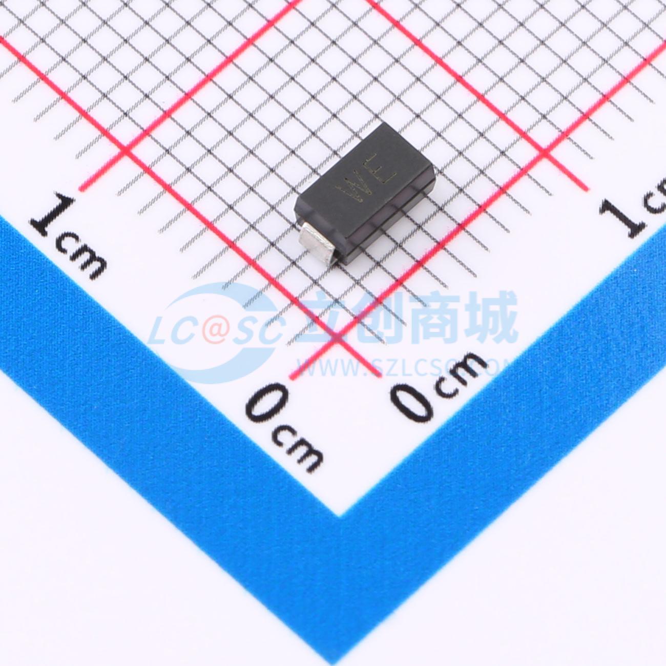 点击查看大图 SMAJ5.0CA-AAF实物图