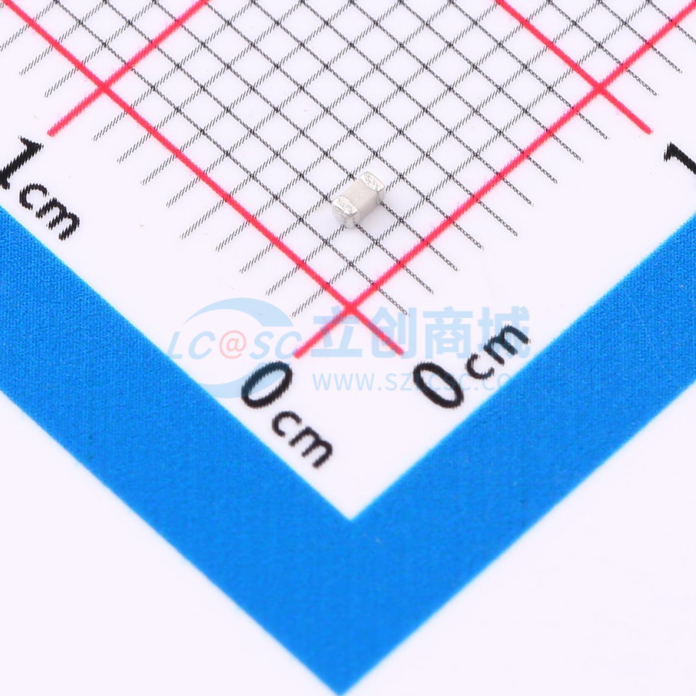 点击查看大图 CC0603BRNPO9BNR60实物图