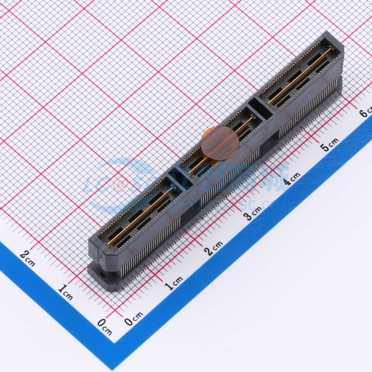 点击查看大图 QTH-090-04-L-D-A-K-TR实物图