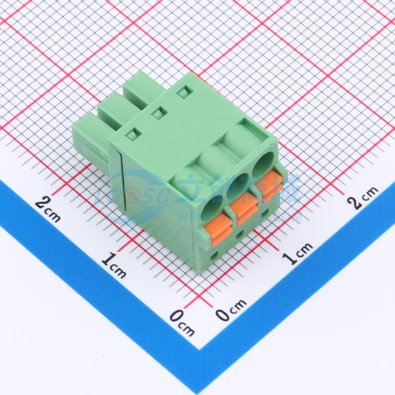 点击查看大图 DB2EKD-3.81-3P-GN实物图