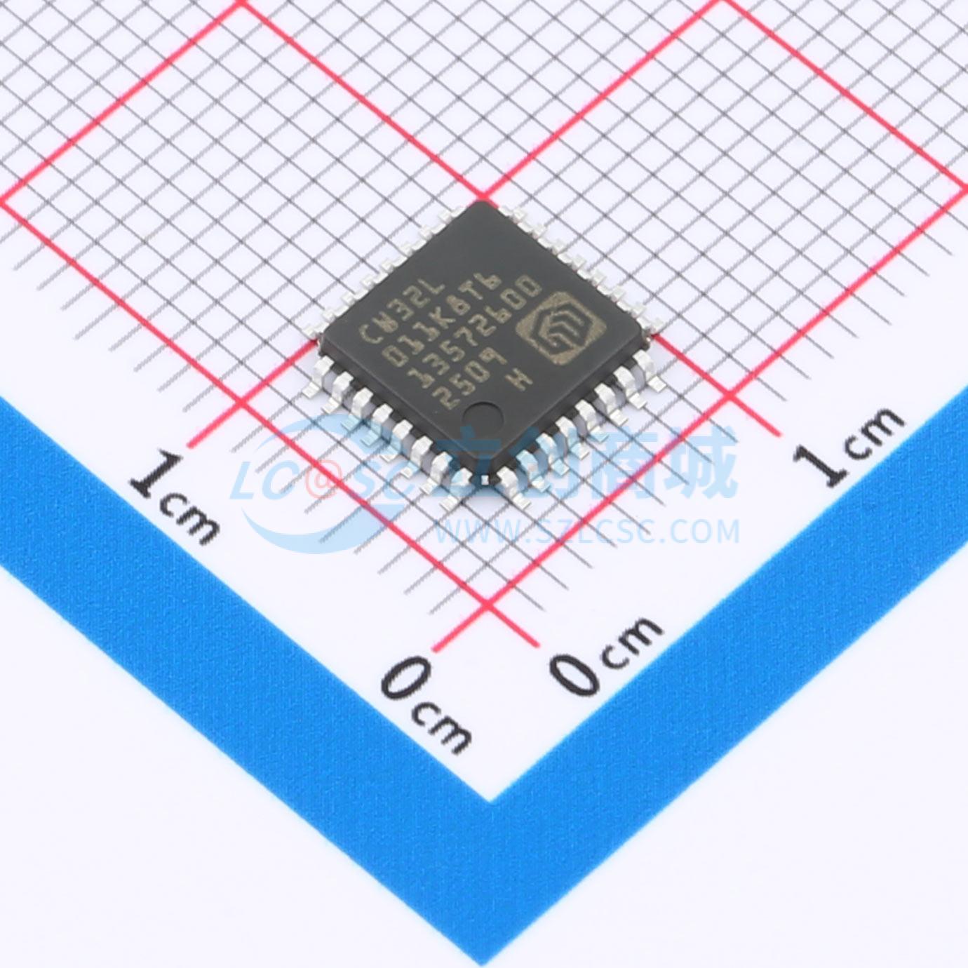 点击查看大图 CW32L011K8T6实物图