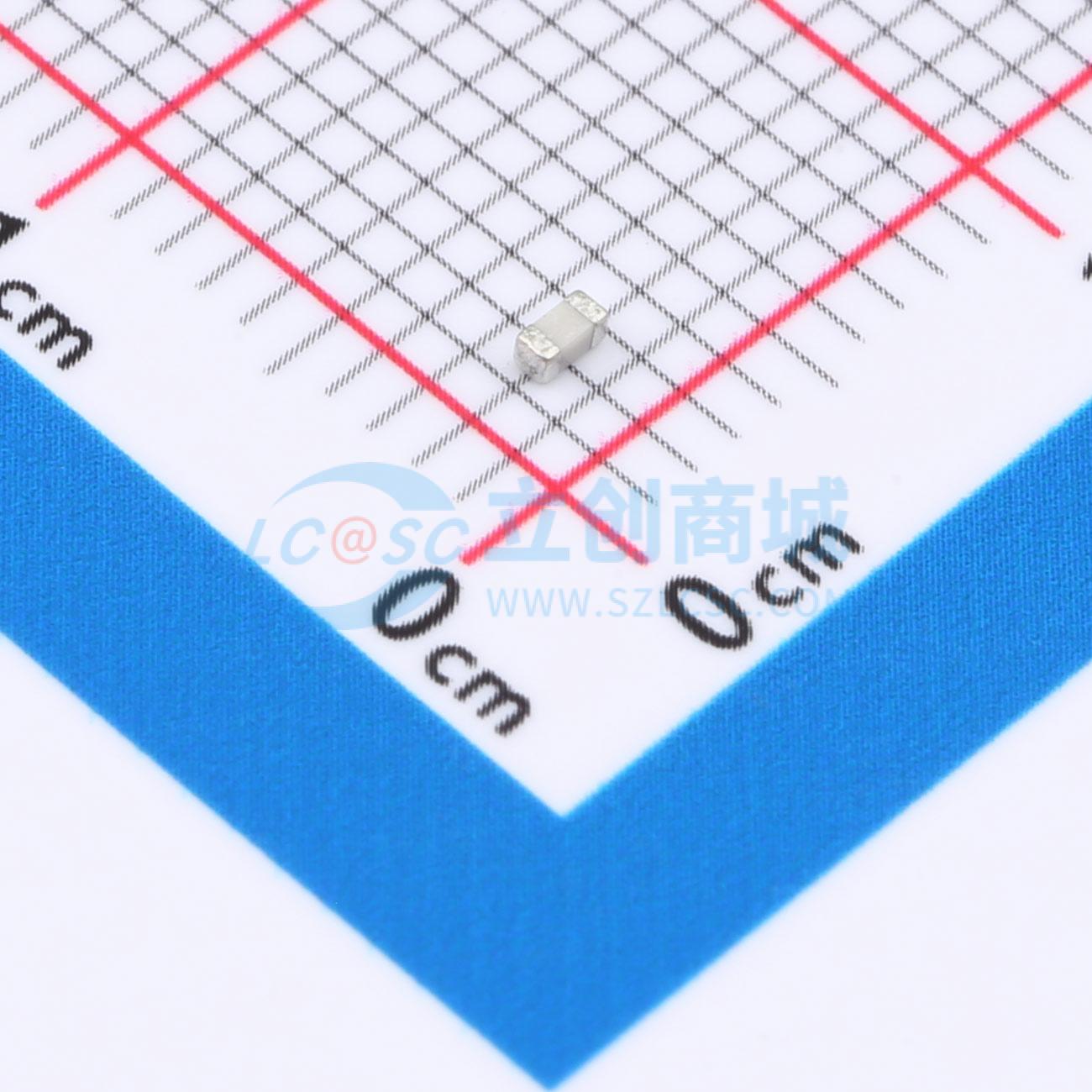 点击查看大图 AC0603DRNPO9BN8R0实物图