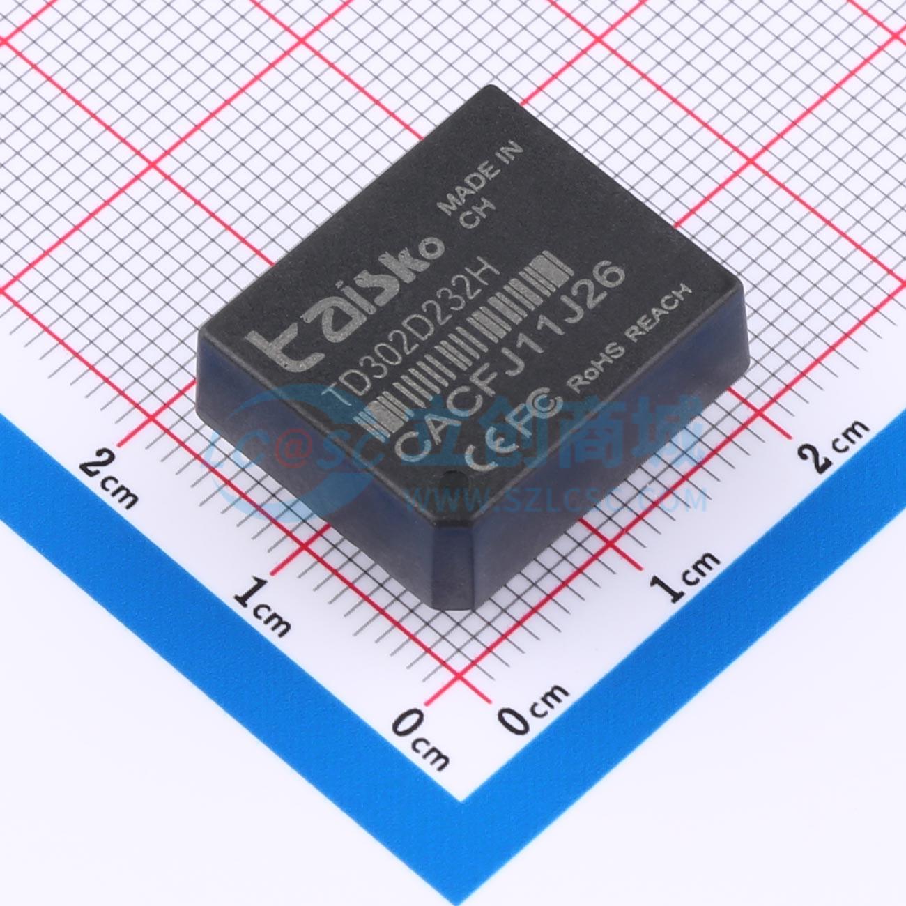 点击查看大图 TD302D232H实物图