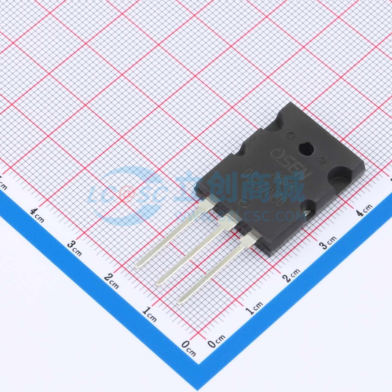 点击查看大图 OSL27N80实物图