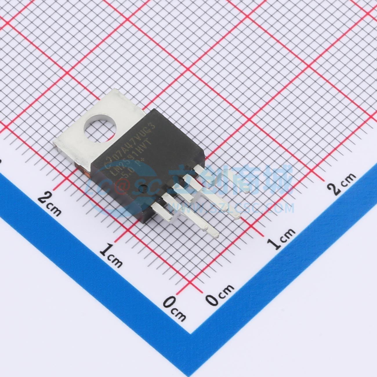 点击查看大图 LM2591HVT-5.0/NOPB实物图