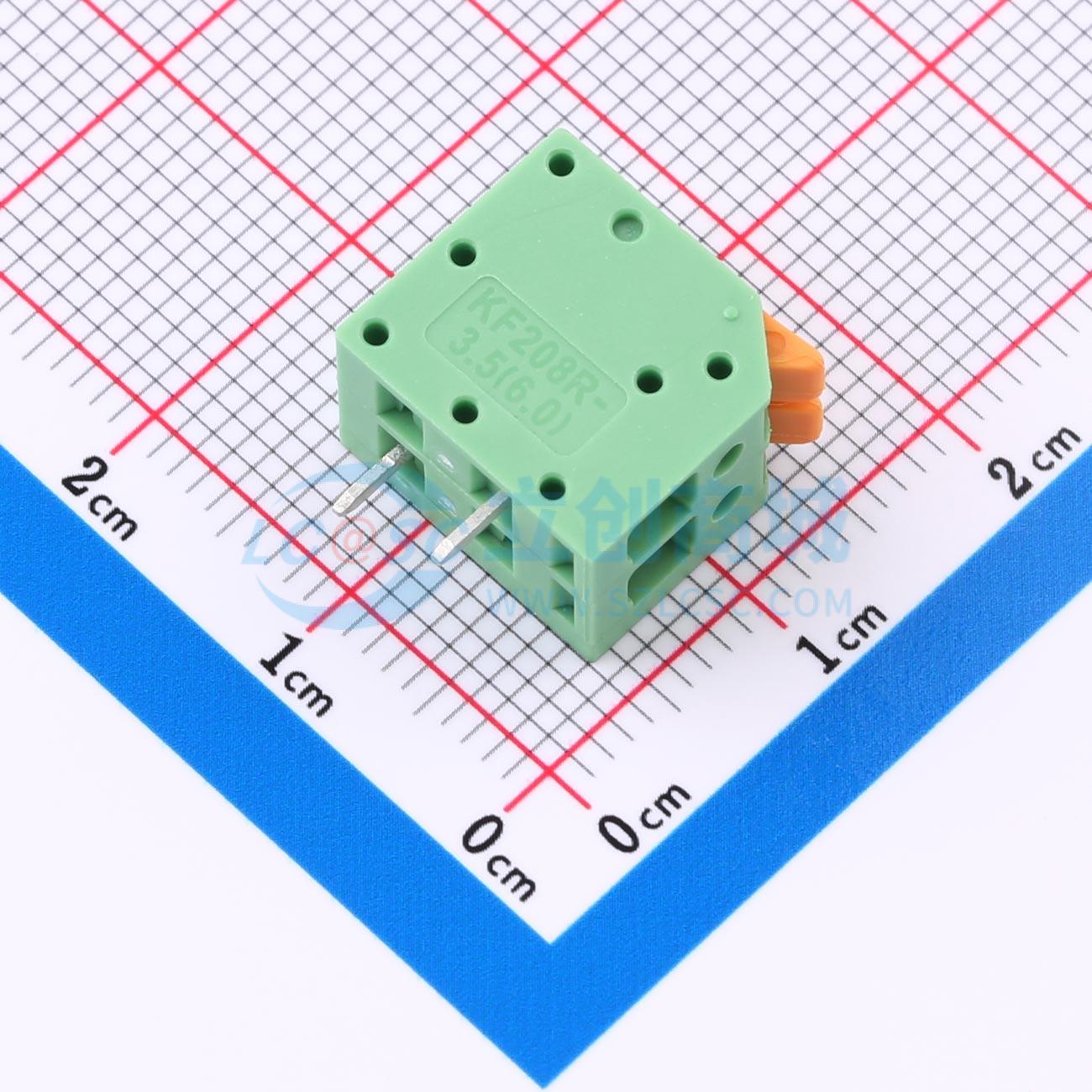 点击查看大图 KF208RB-3.5-2P实物图