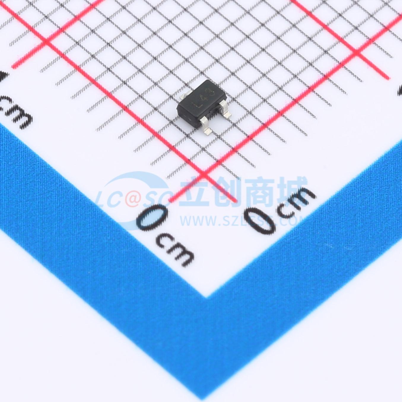 点击查看大图 BAT54CW实物图