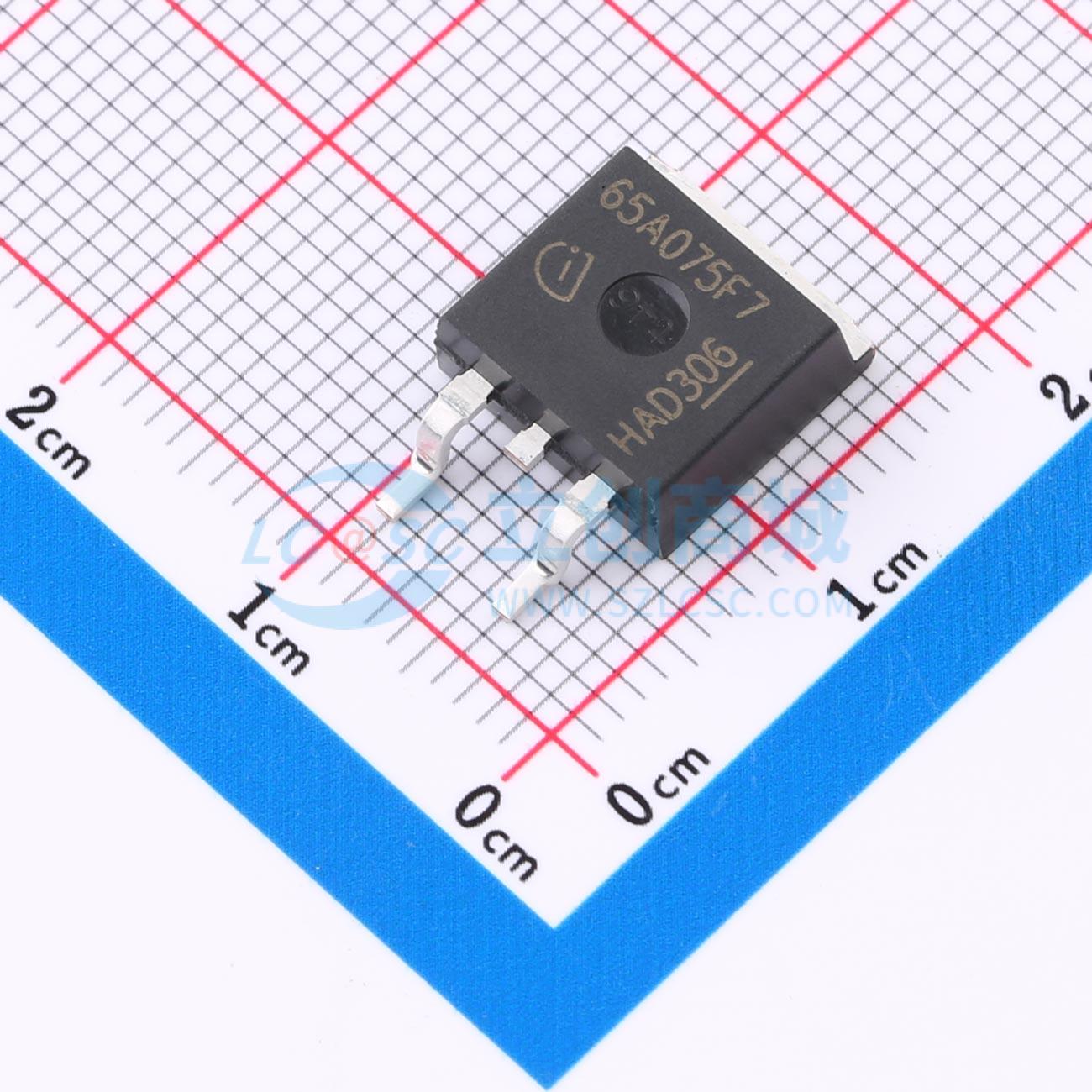点击查看大图 IPB65R075CFD7AATMA1实物图