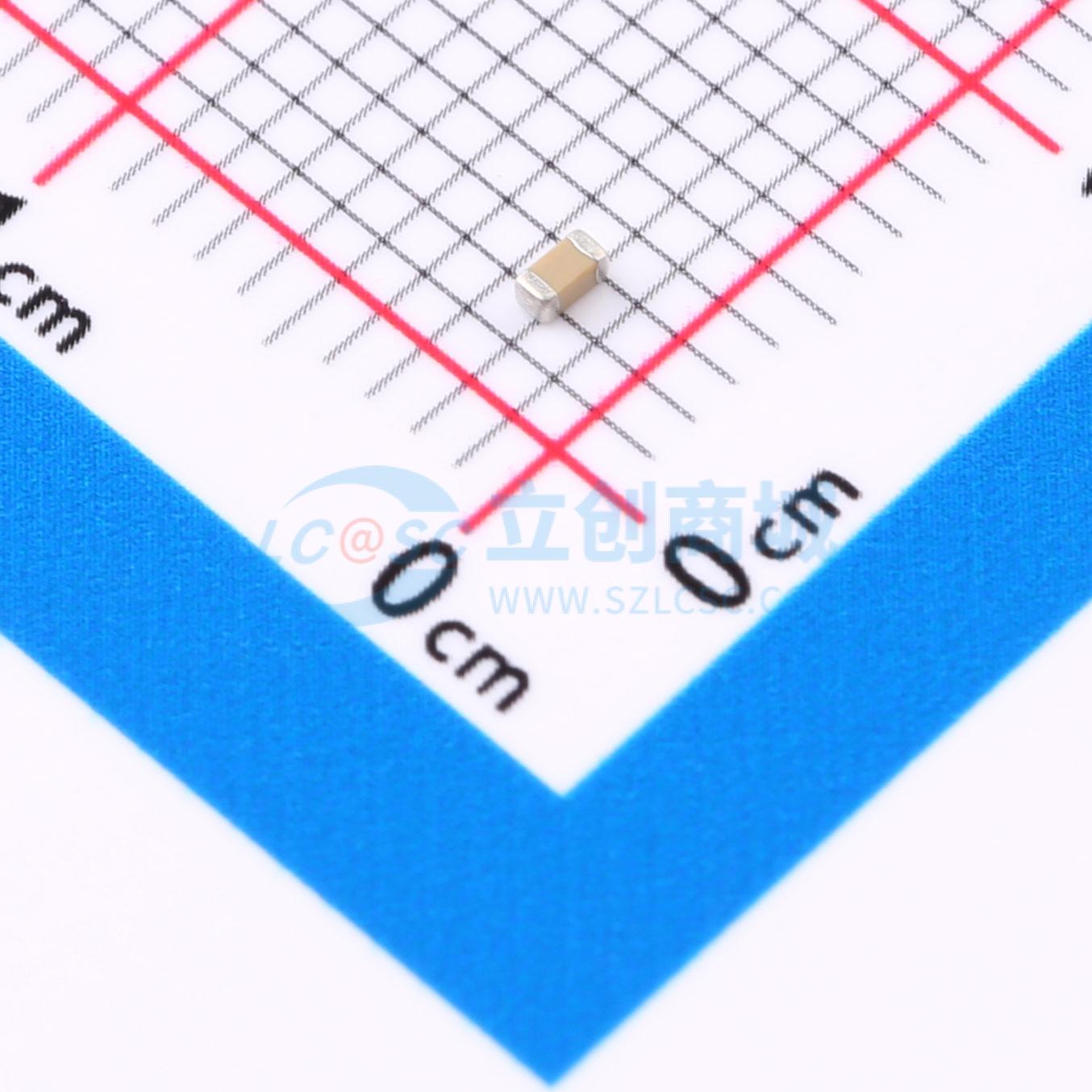 点击查看大图 CL10B122KB8NNNC实物图
