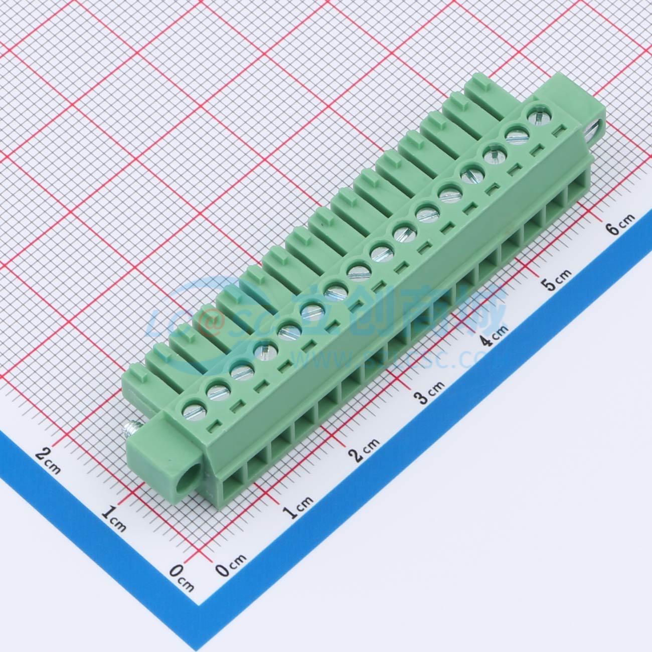 点击查看大图 DB2EKM-3.5-16P-GN-S实物图