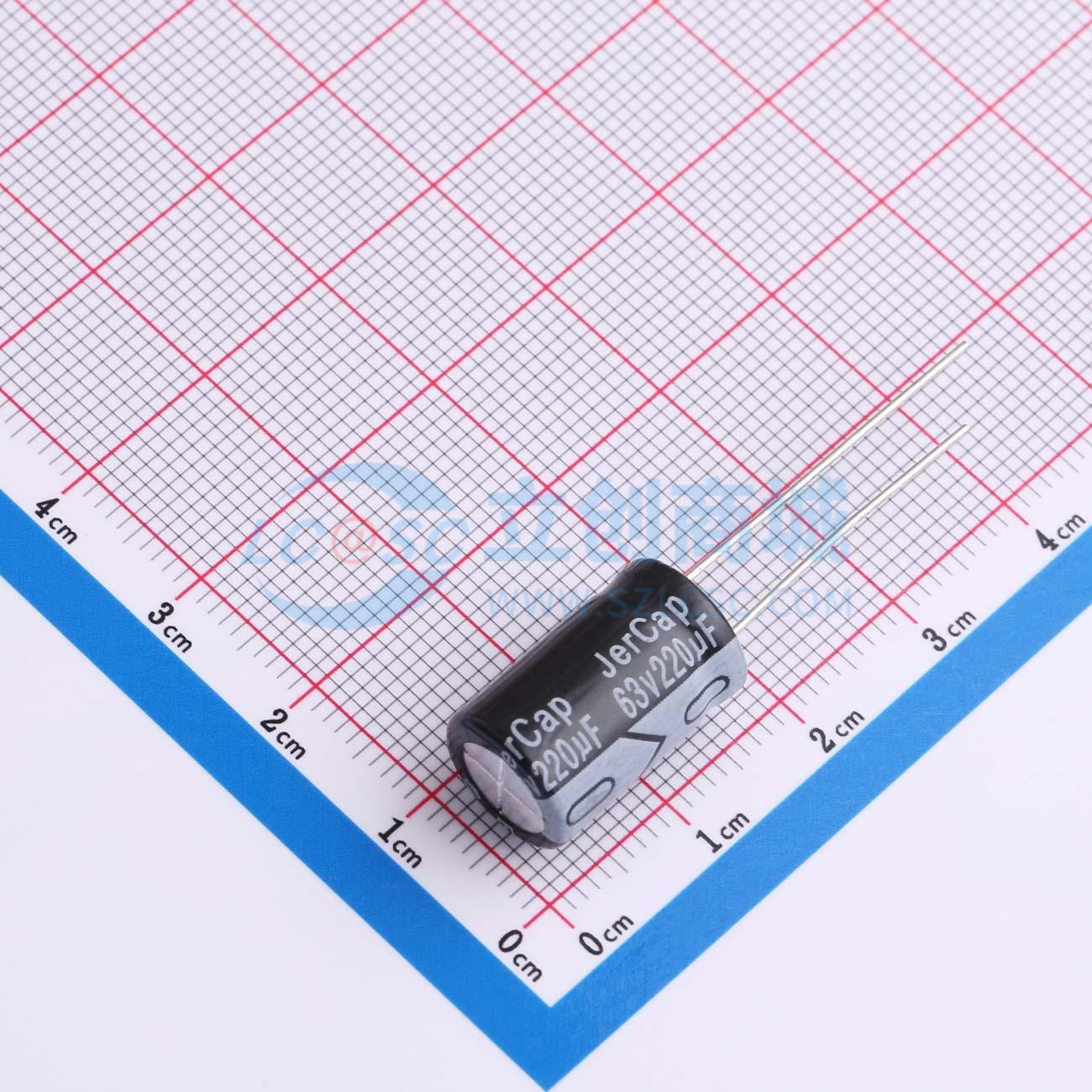 点击查看大图 ERA63V220M10X16实物图