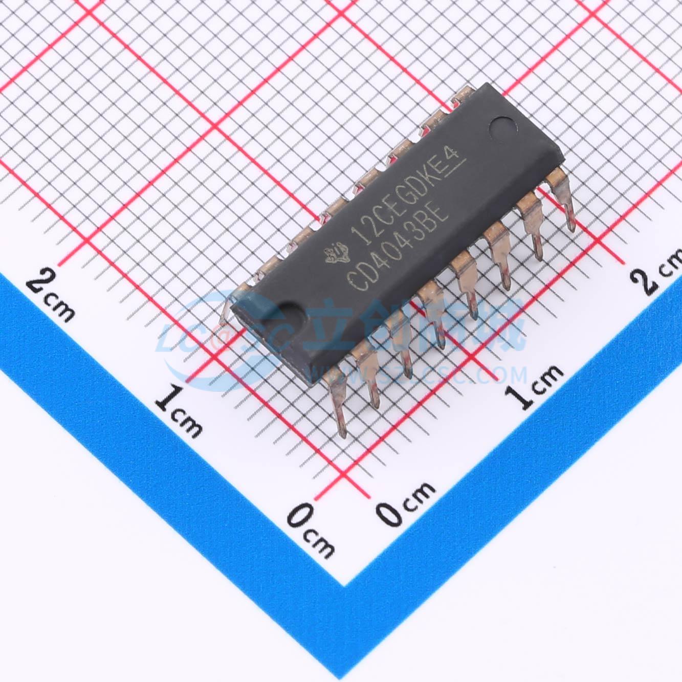 点击查看大图 CD4043BEE4实物图