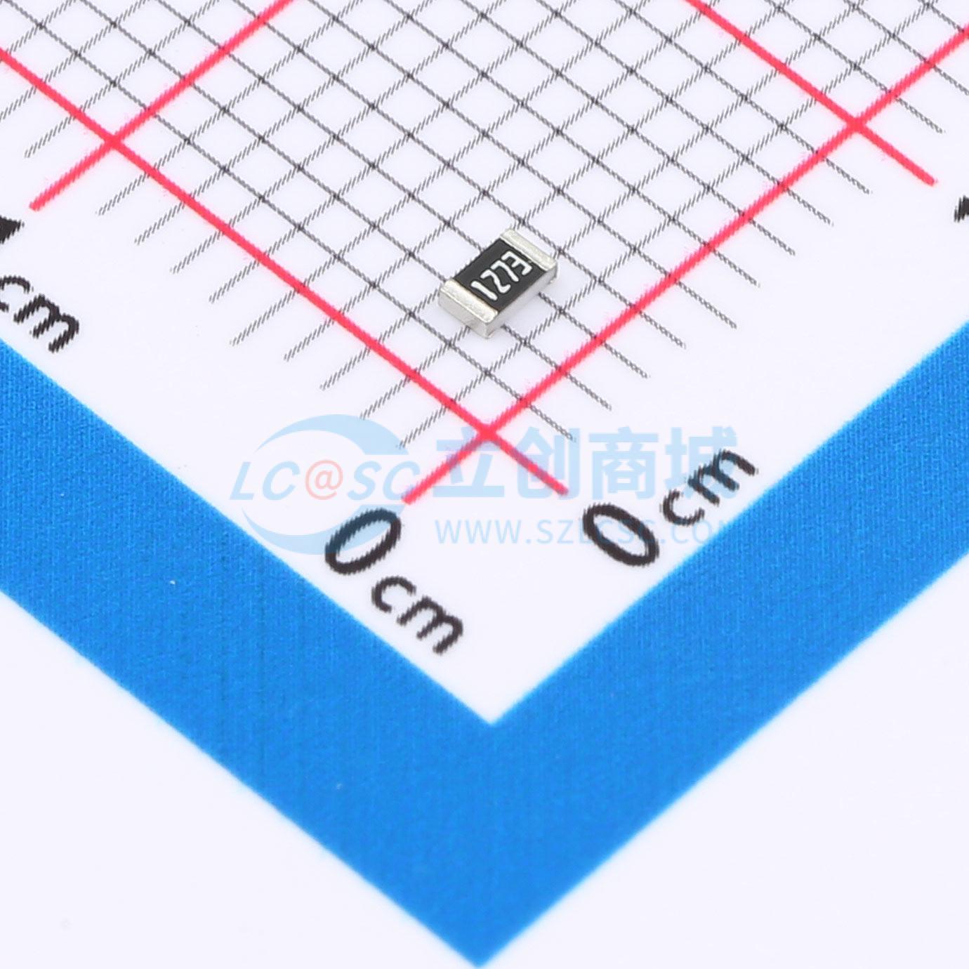 点击查看大图 AC0805FR-07127KL实物图