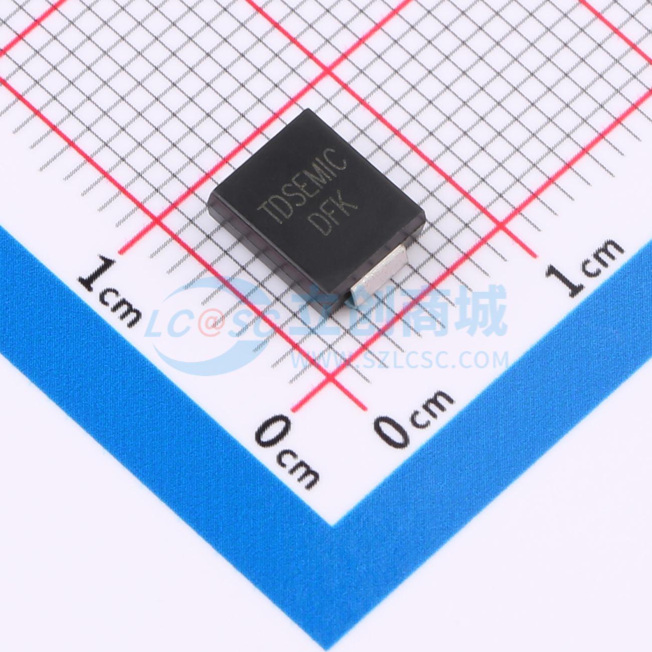 点击查看大图 SMDJ30CA DFK-TD实物图