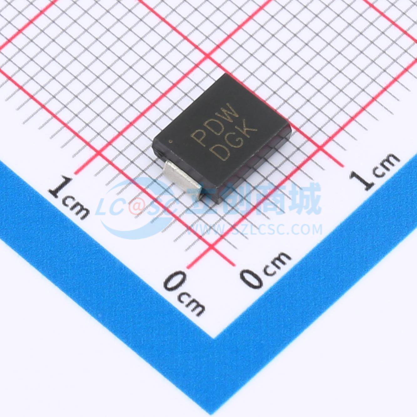 点击查看大图 SMDJ60CA实物图