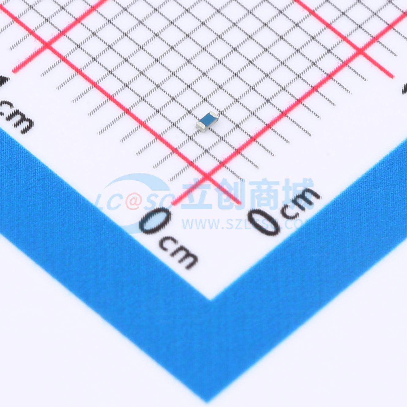 点击查看大图 MCS0402PD1000DE500实物图