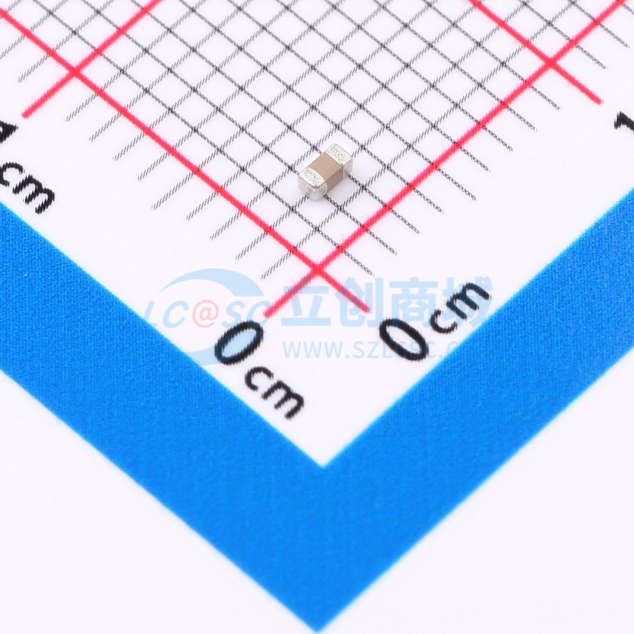 TCC0603X7R105K160CT实物图