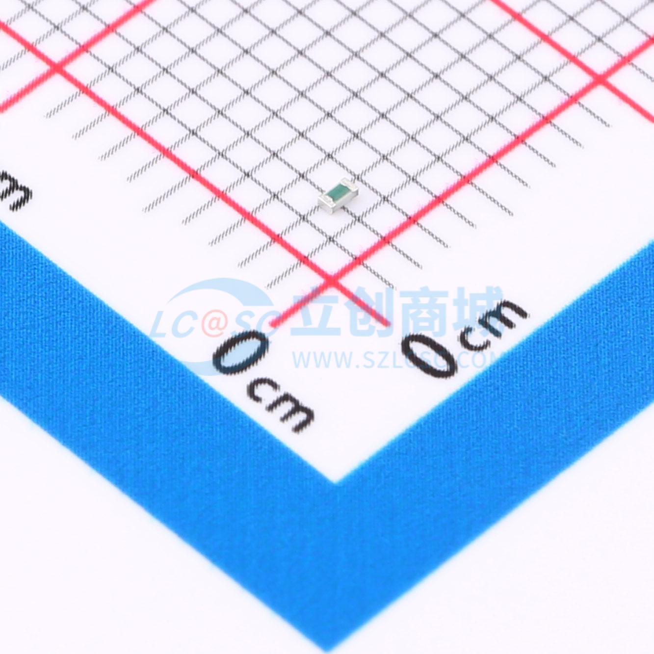 点击查看大图 TNPW04021K80BEED实物图