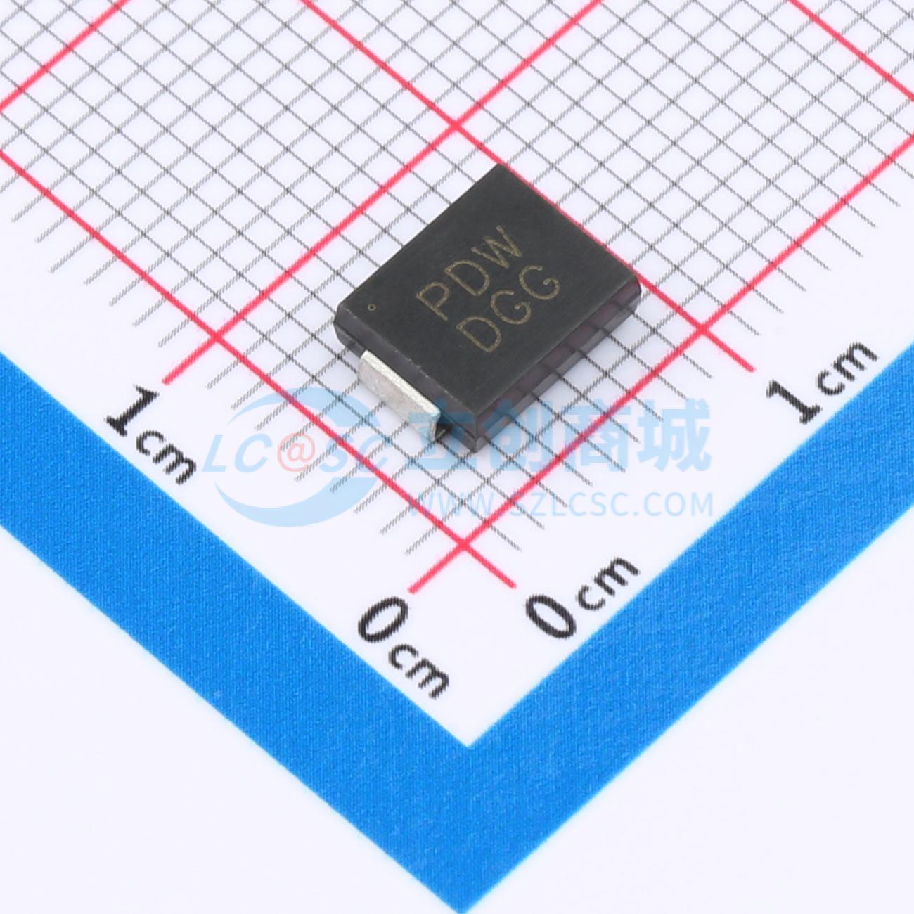 点击查看大图 SMDJ58CA实物图