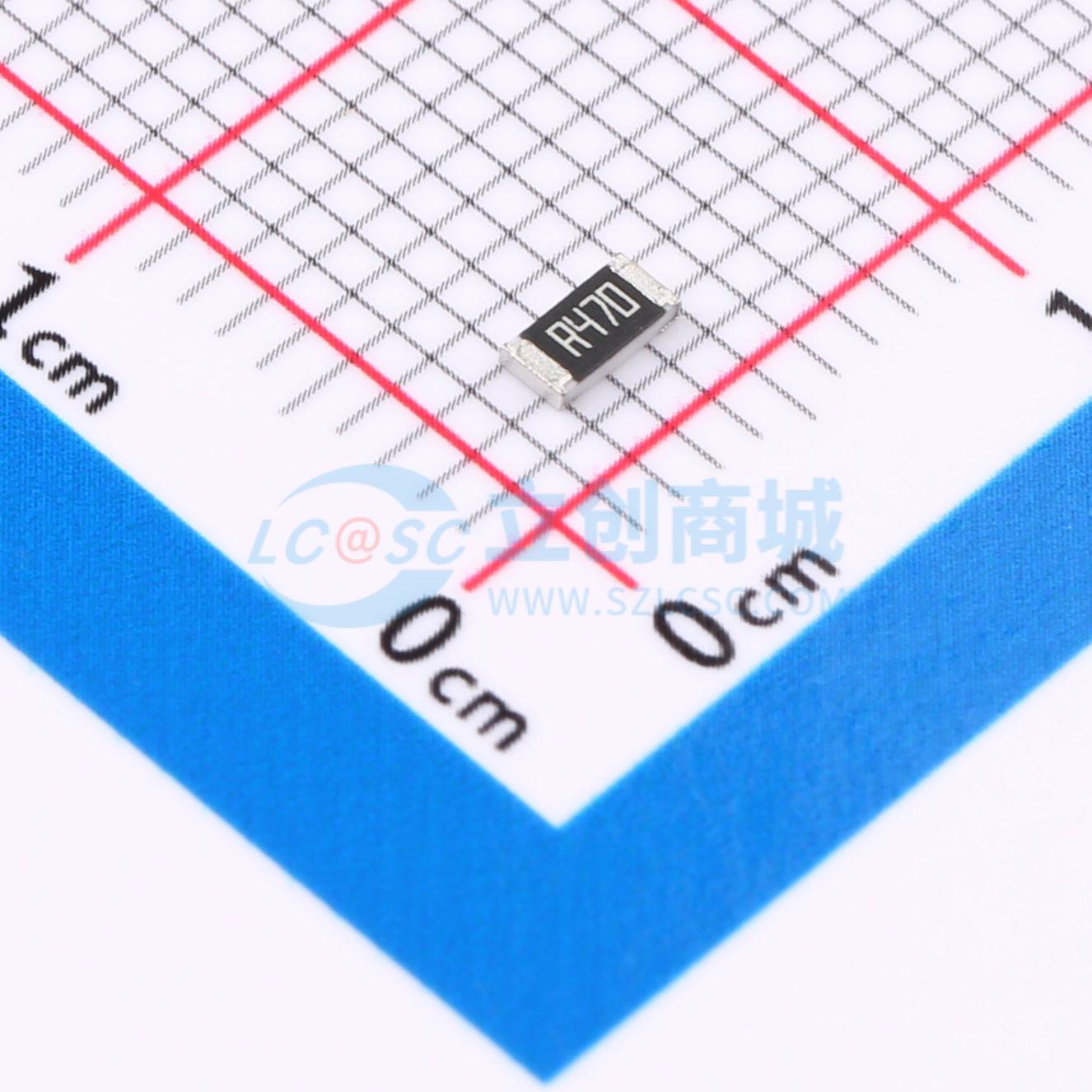 点击查看大图 CF1206JN0R47PS实物图