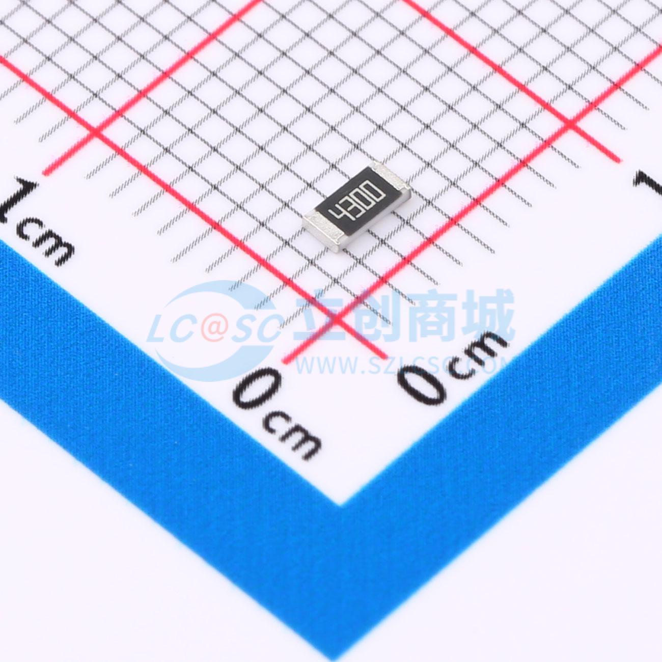 点击查看大图 CL1206FN430RPS实物图