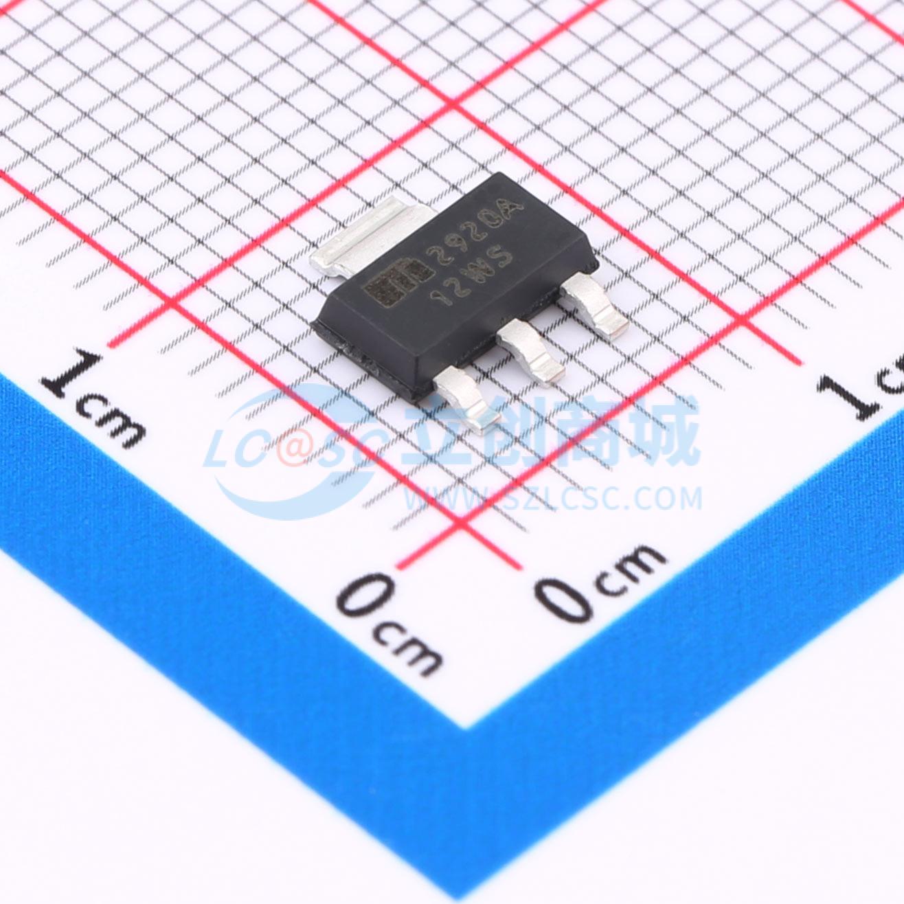 点击查看大图 MIC2920A-12WS-TR实物图