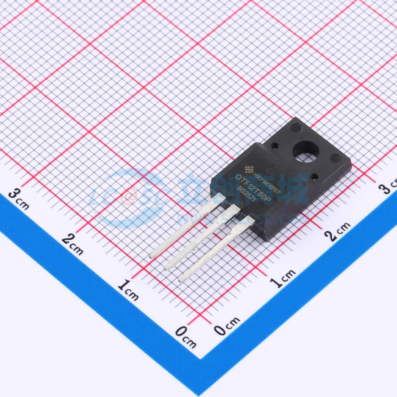 点击查看大图 AOTF12T50P实物图