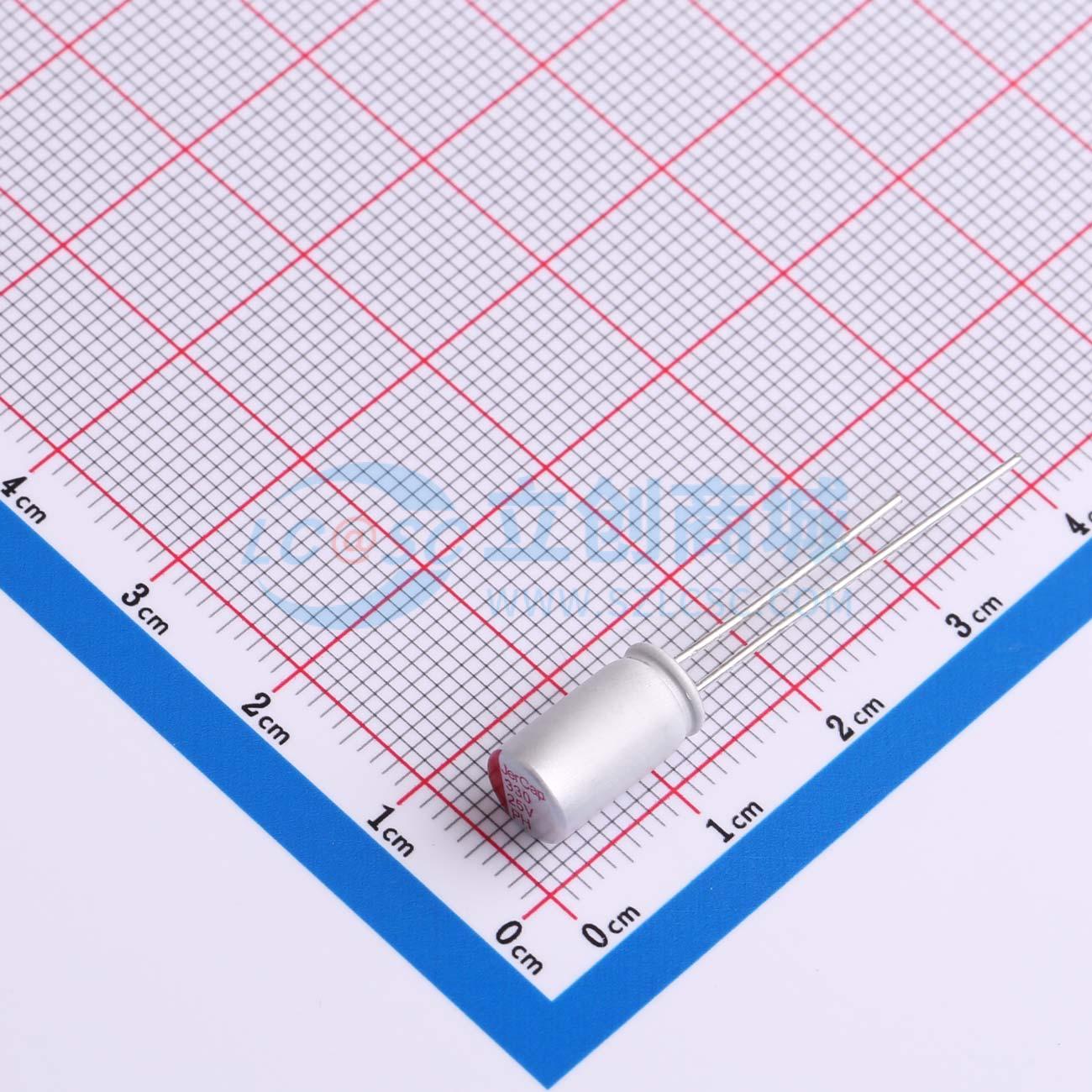 点击查看大图 PH25V330M6X12实物图