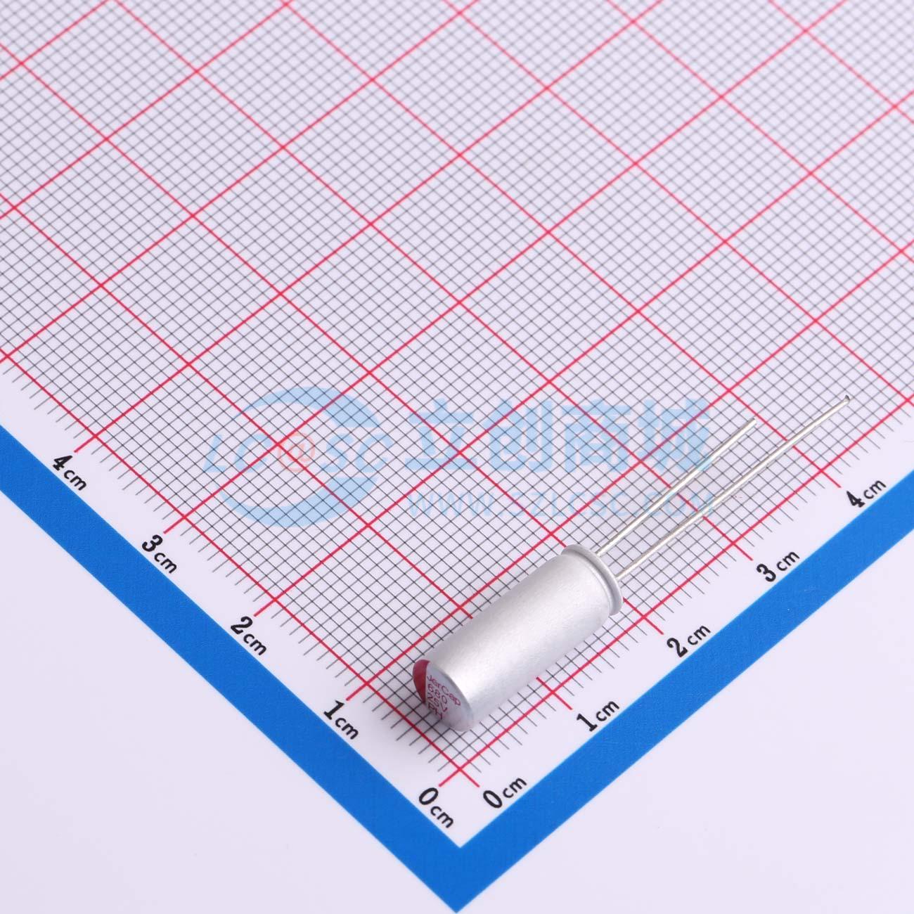 点击查看大图 PH25V680M6X16实物图