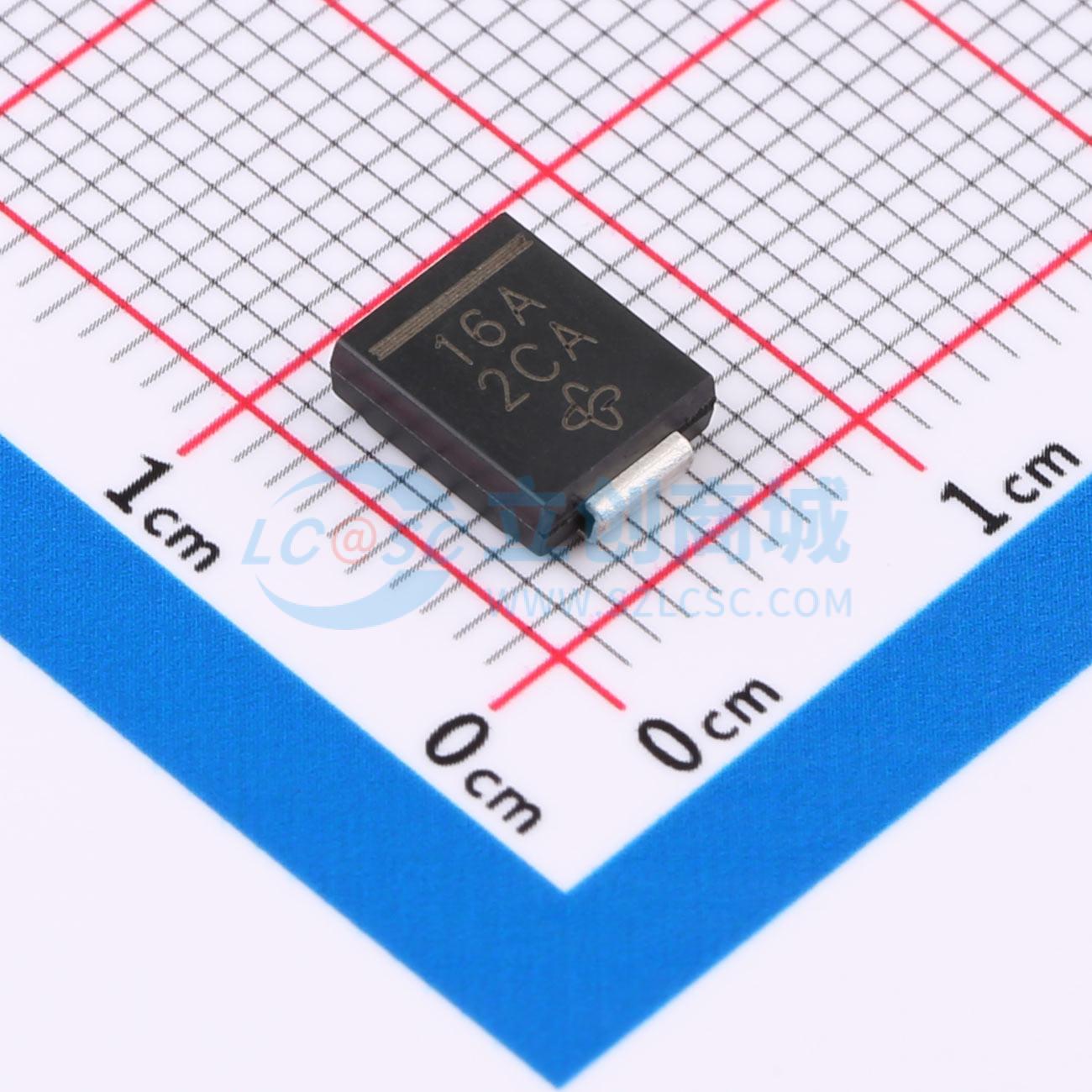 1.5SMC16A-E3/57T实物图