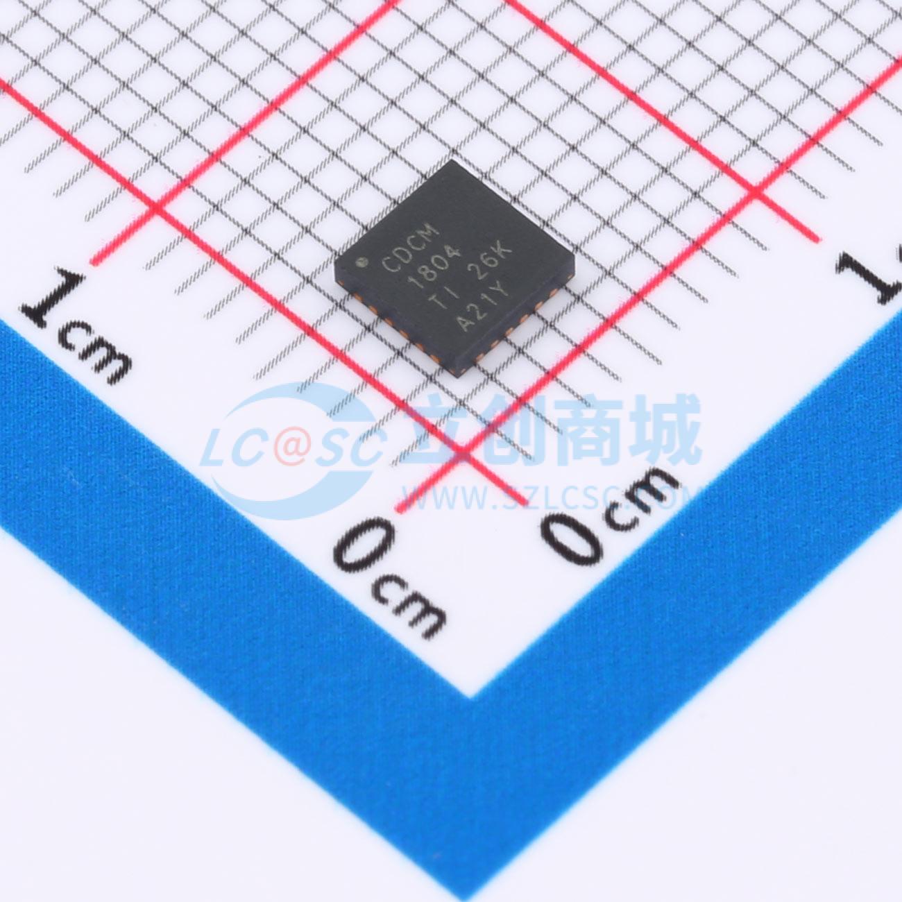 点击查看大图 CDCM1804RGER实物图