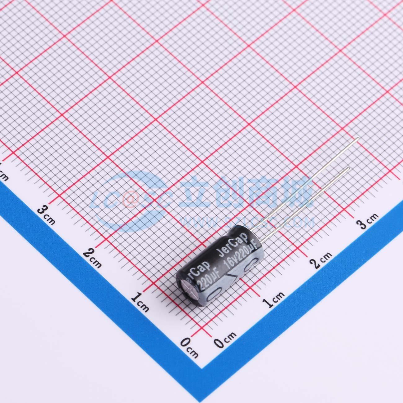 点击查看大图 ERA16V220M6X11实物图