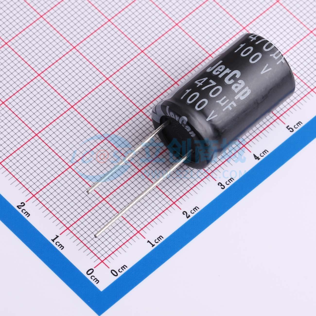 点击查看大图 ERG100V470M16X26实物图