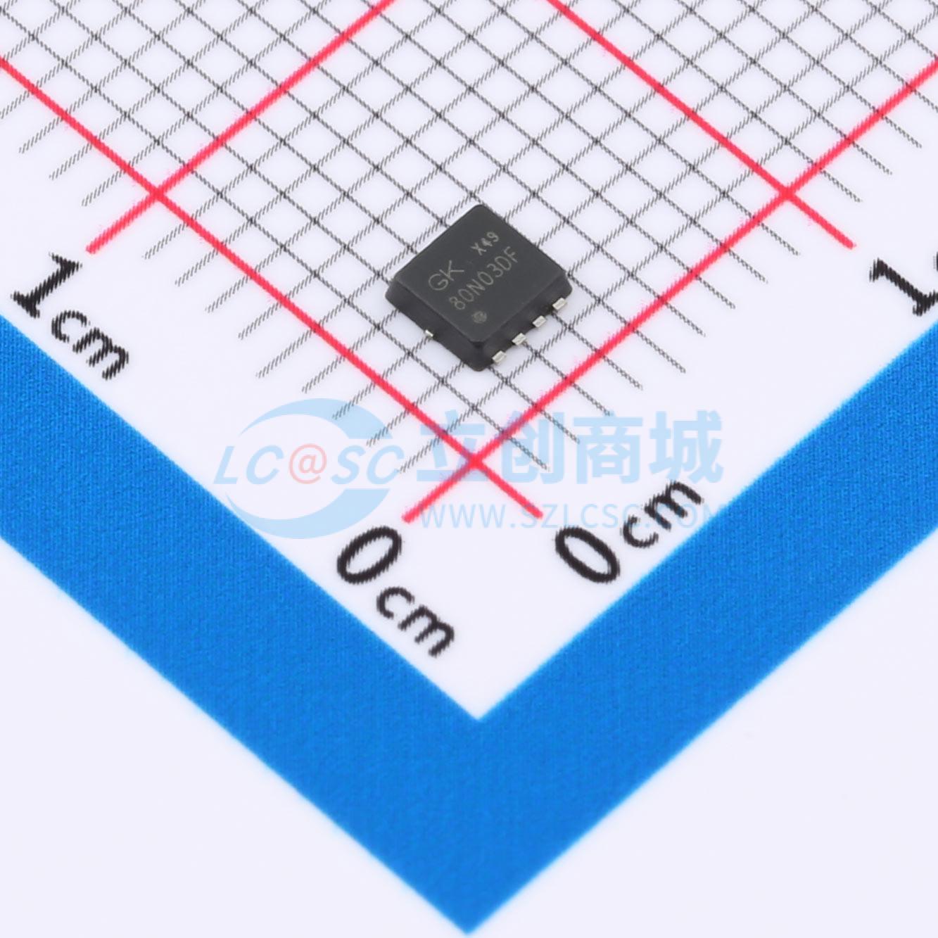 点击查看大图 80N03DF实物图