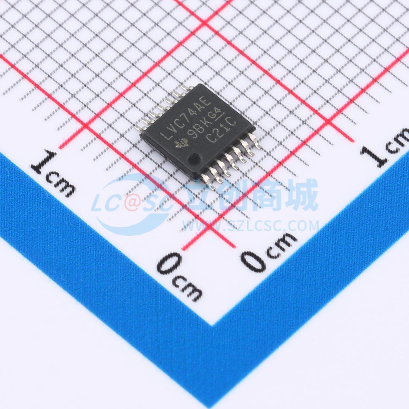 点击查看大图 SN74LVC74AQPWREP实物图