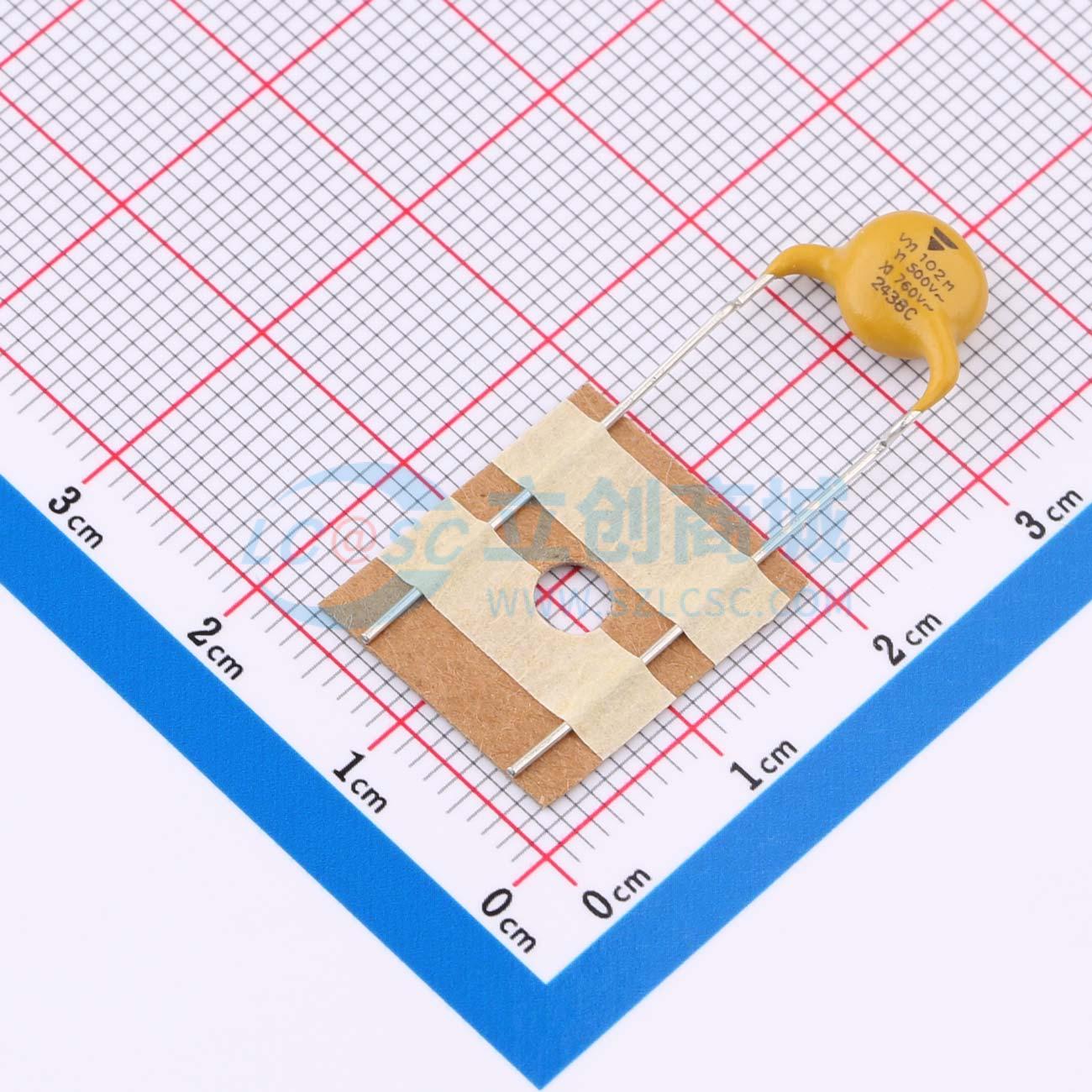 点击查看大图 VY1102M31Y5UC6TV0实物图