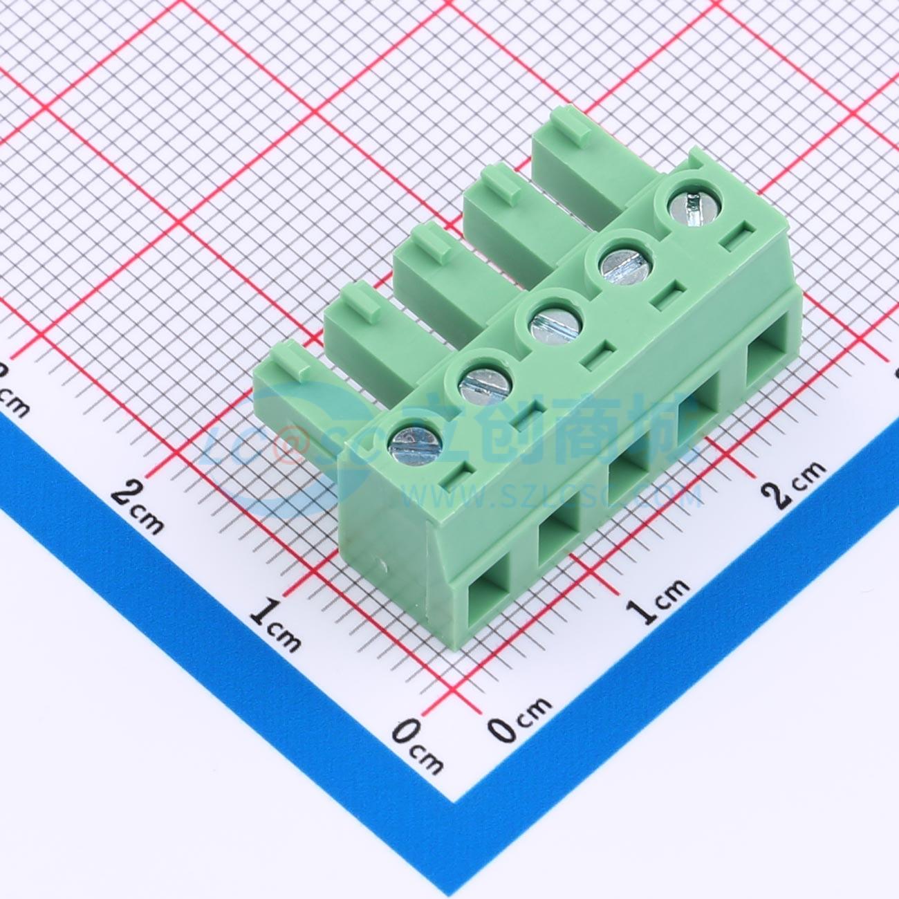 点击查看大图 15EDGK-5.08-05P-14-00A(H)实物图